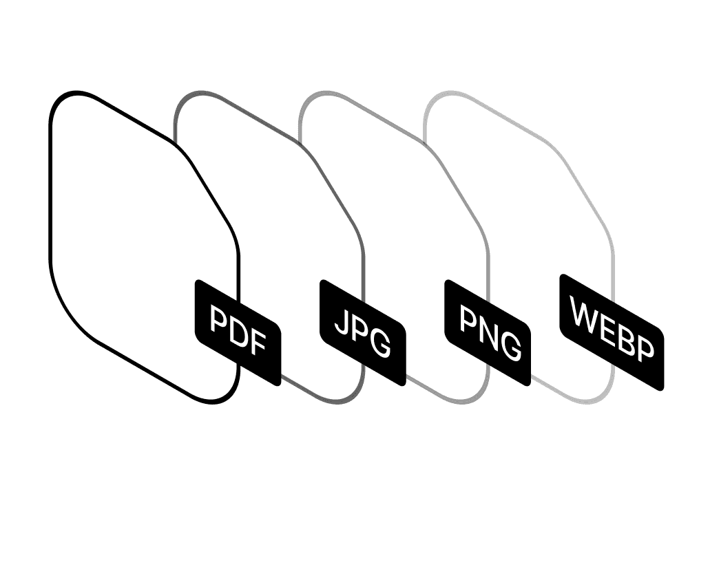 Multiple output formats